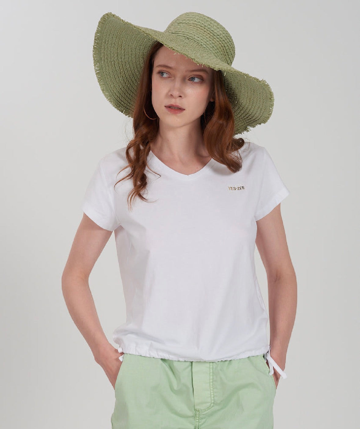 T-shirt donna coulisse YES ZEE