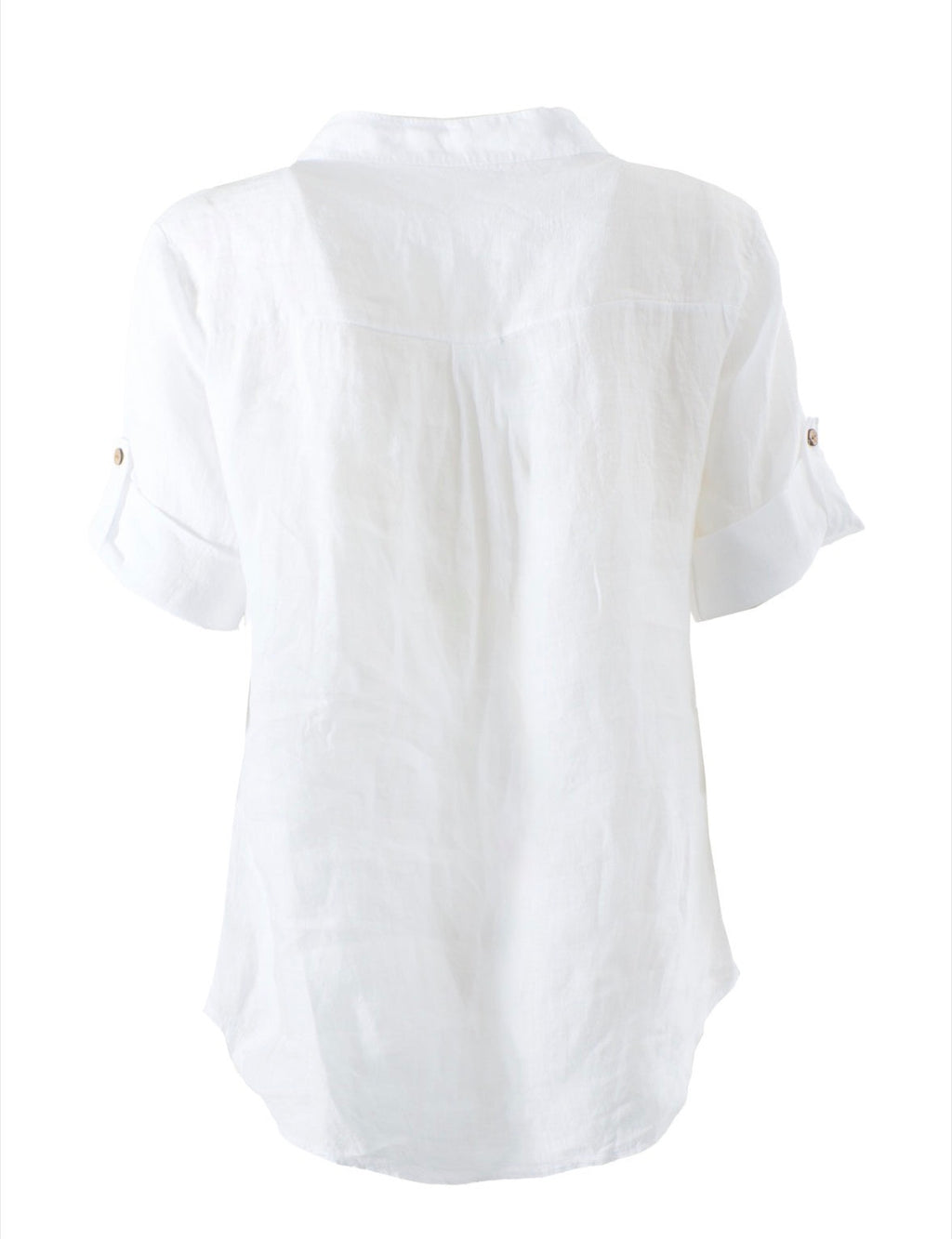 Camicia donna misto Lino YES ZEE