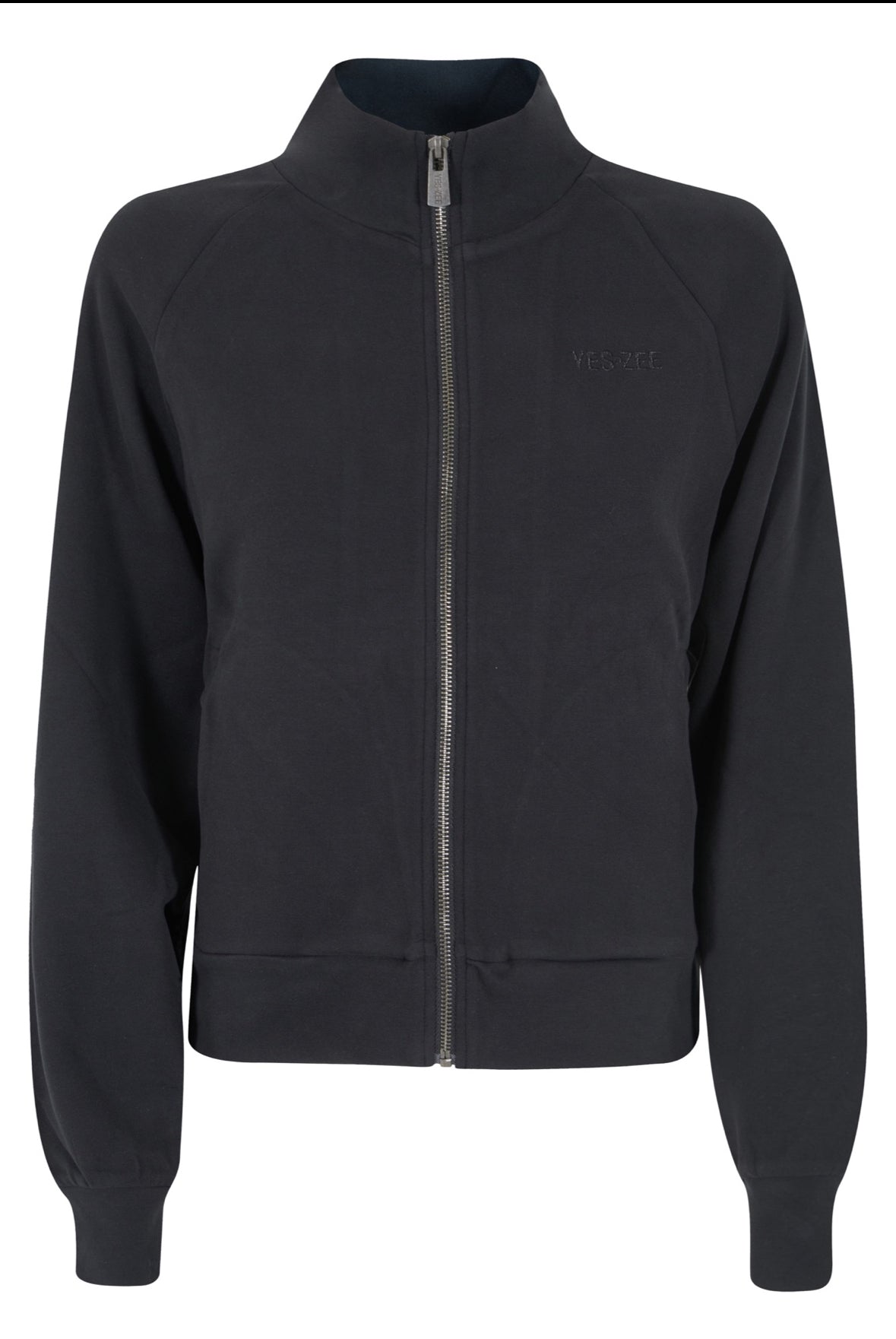 Felpa donna zip intera raglan YES ZEE