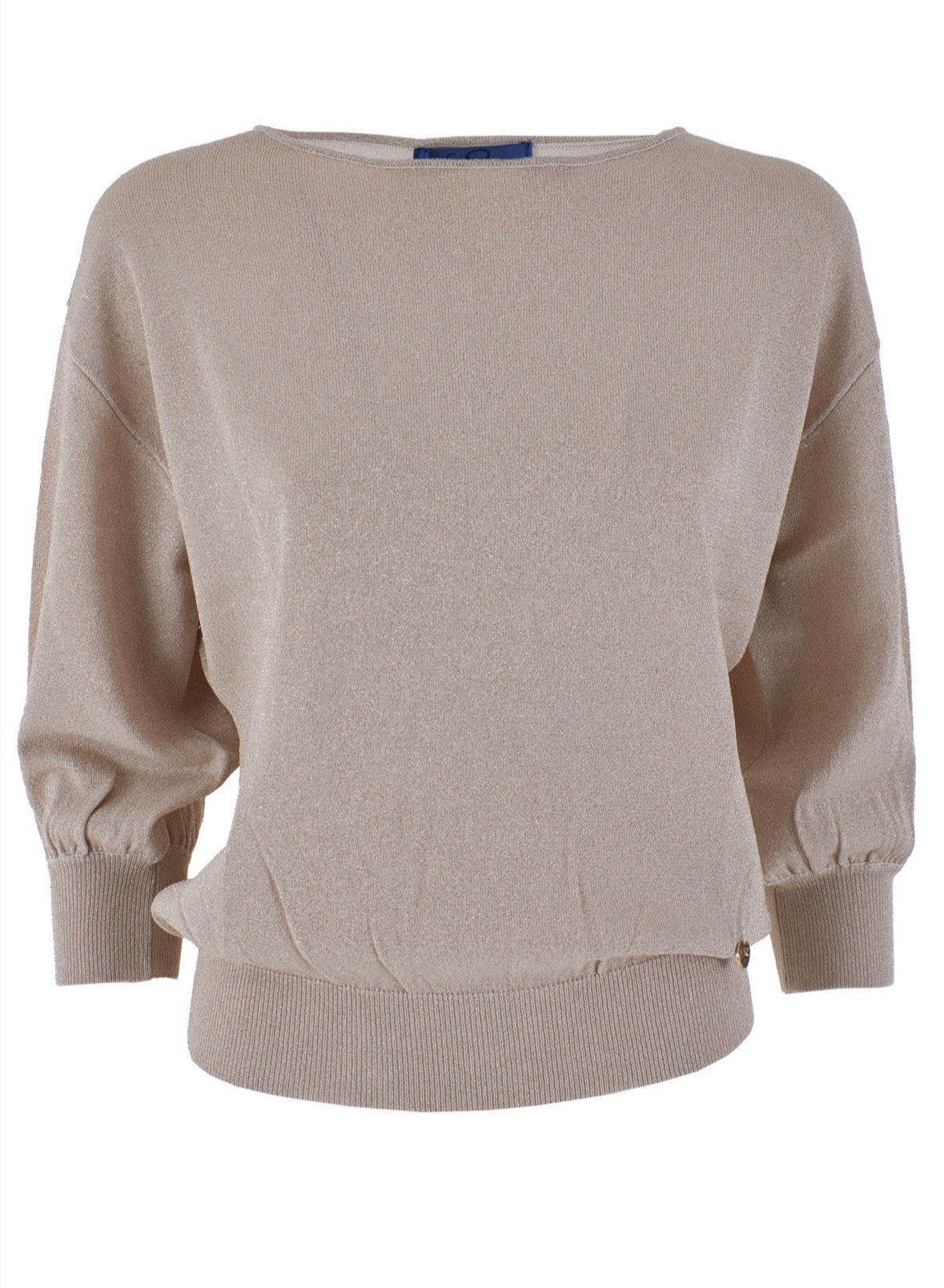 Maglia donna barchetta lurex YES ZEE