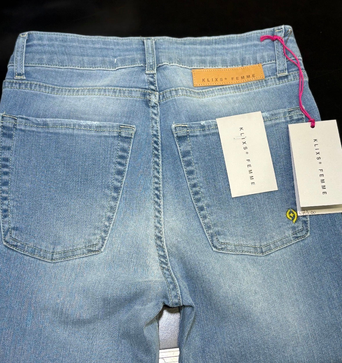Jeans donna zampa Giusy KLIXS JEANS