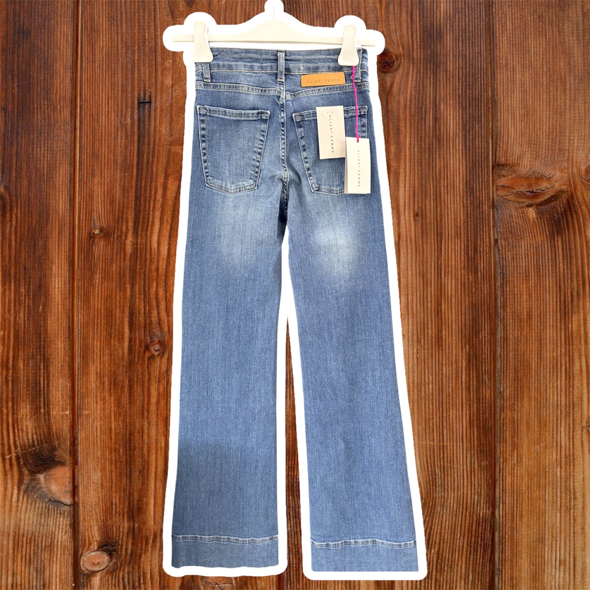 Jeans donna Giusy zampa KLIXS JEANS