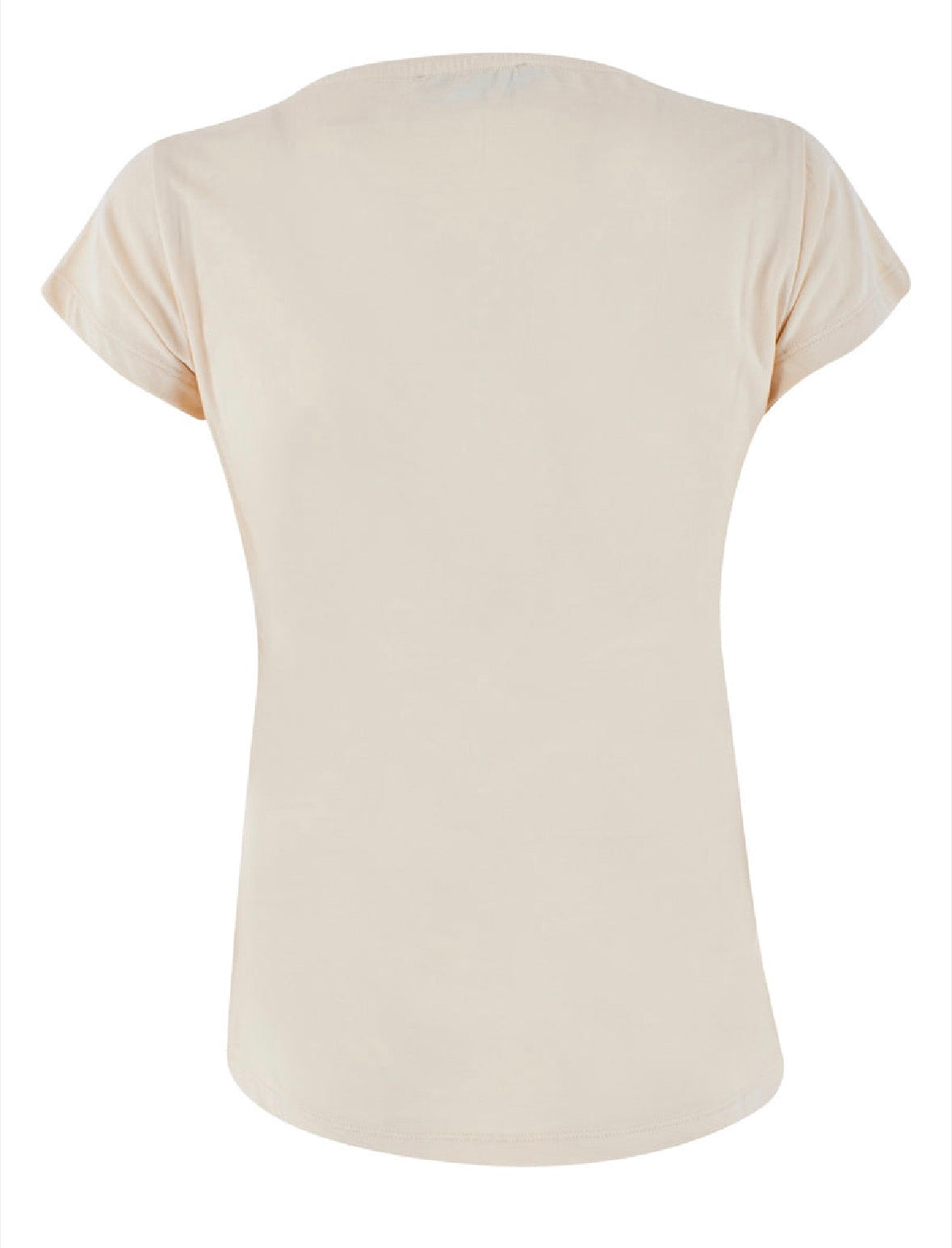T-shirt donna basic elasticizzata YES ZEE