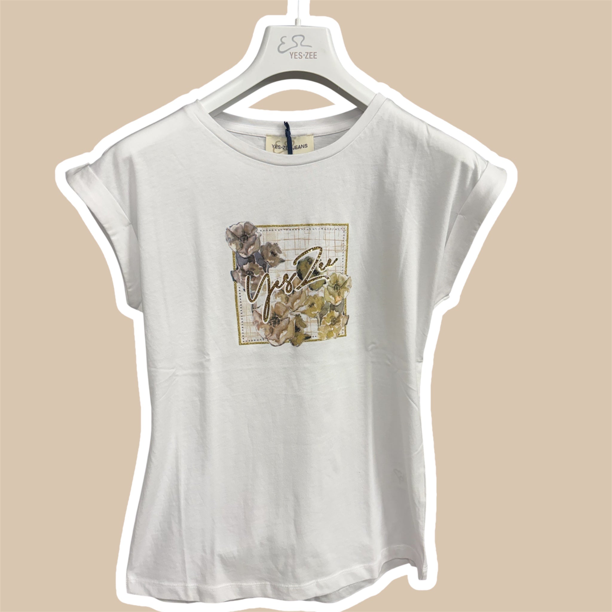 T-shirt donna smanicata YES ZEE