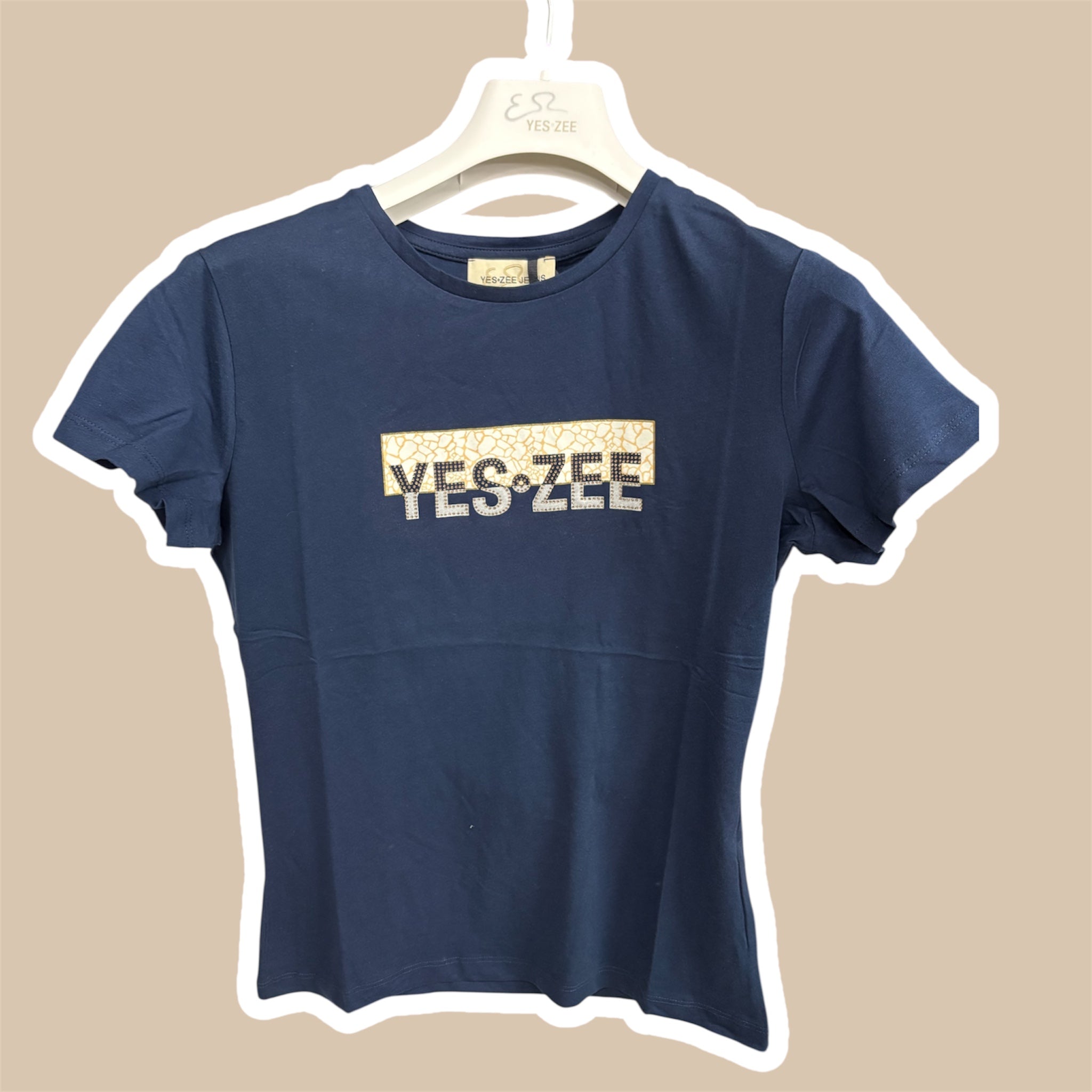 T-shirt donna manica corta YES ZEE
