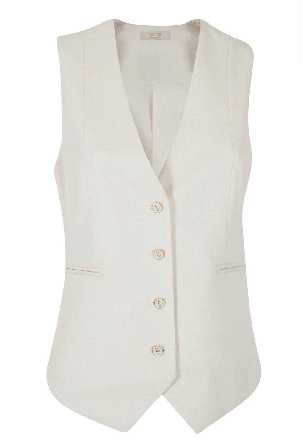 Gilet donna tinta unita YES ZEE