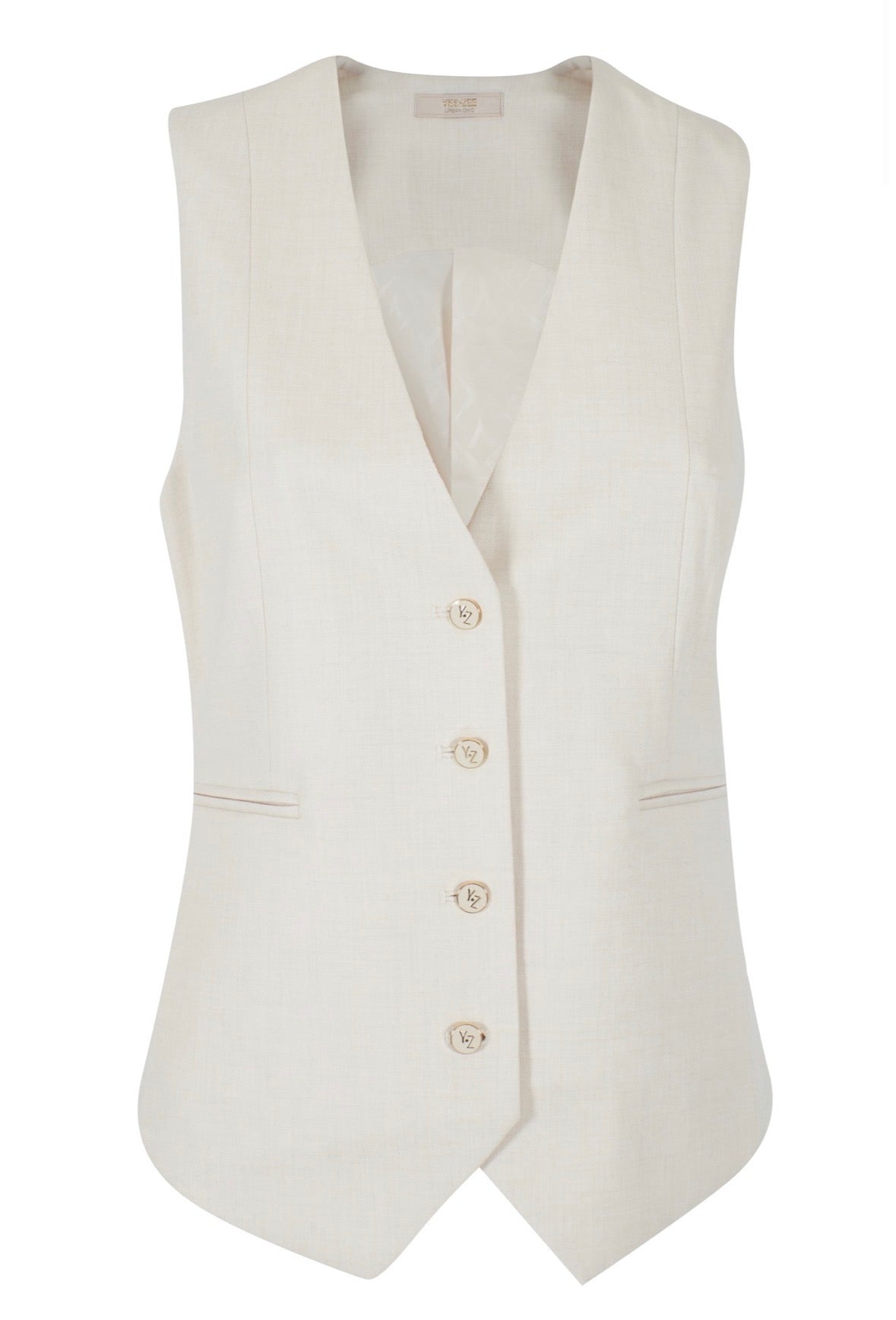 Gilet donna tinta unita YES ZEE