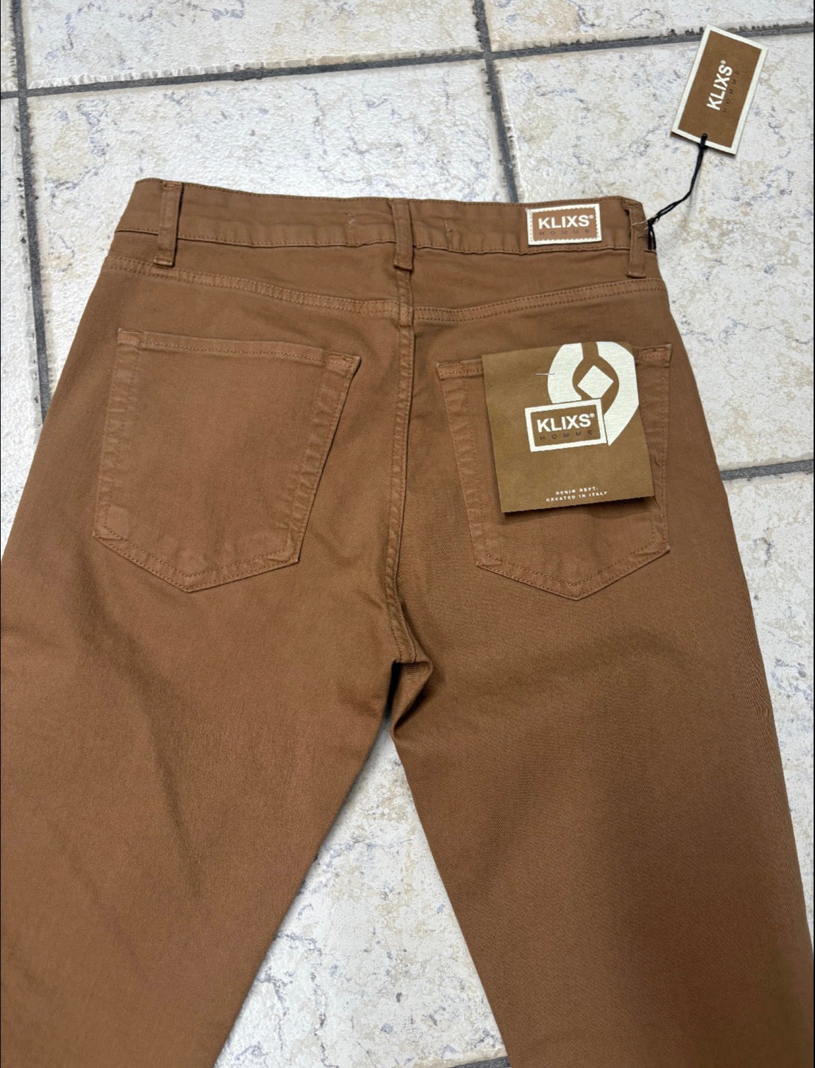 Jeans uomo tinta unita Mike KLIXS JEANS