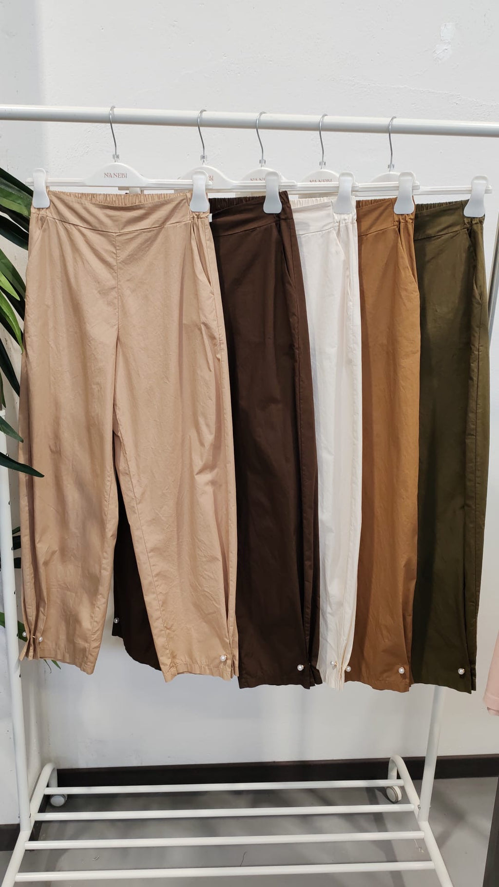 Pantalone donna gemelli alla caviglia NANEBI