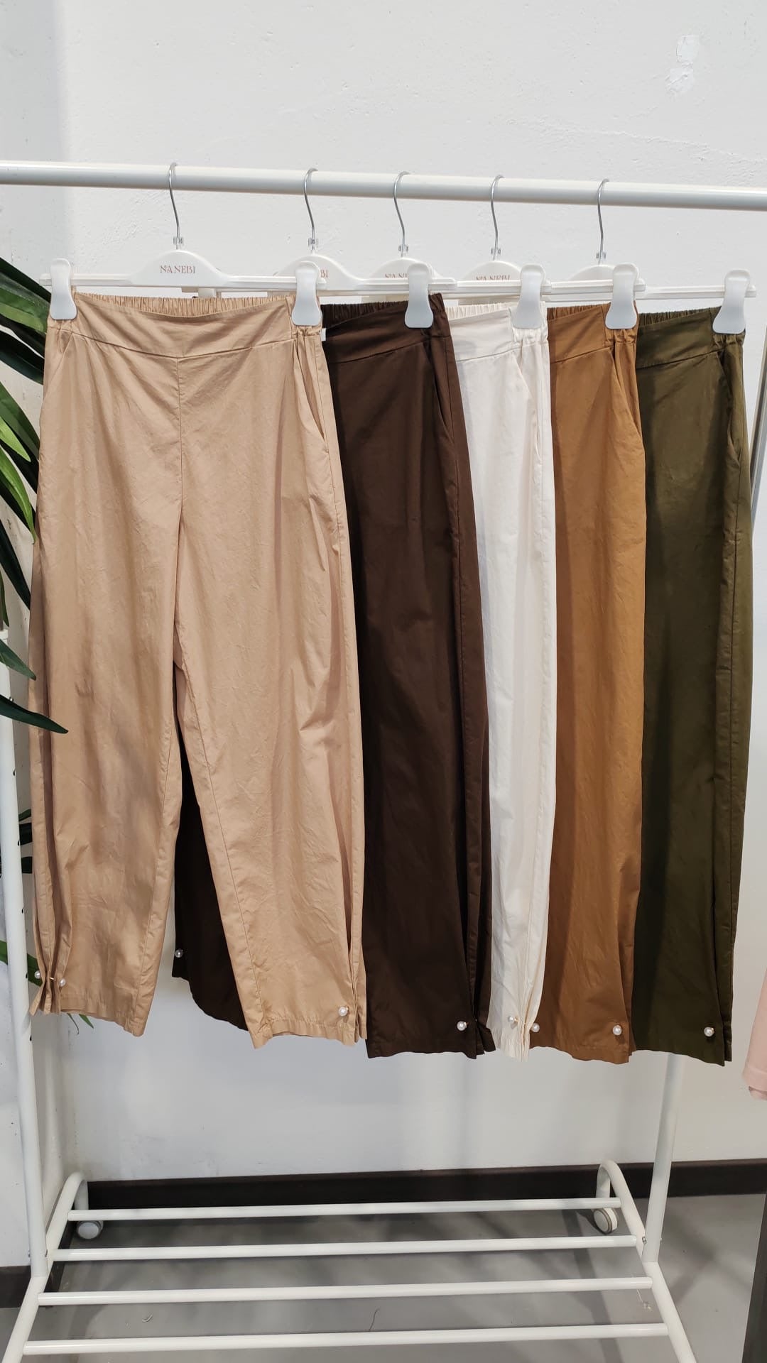 Pantalone donna gemelli alla caviglia NANEBI