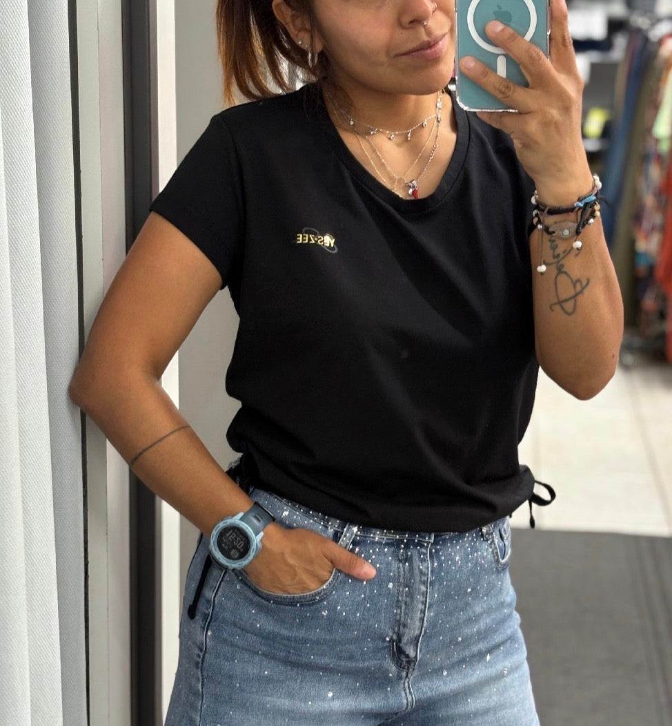 T-shirt donna coulisse YES ZEE