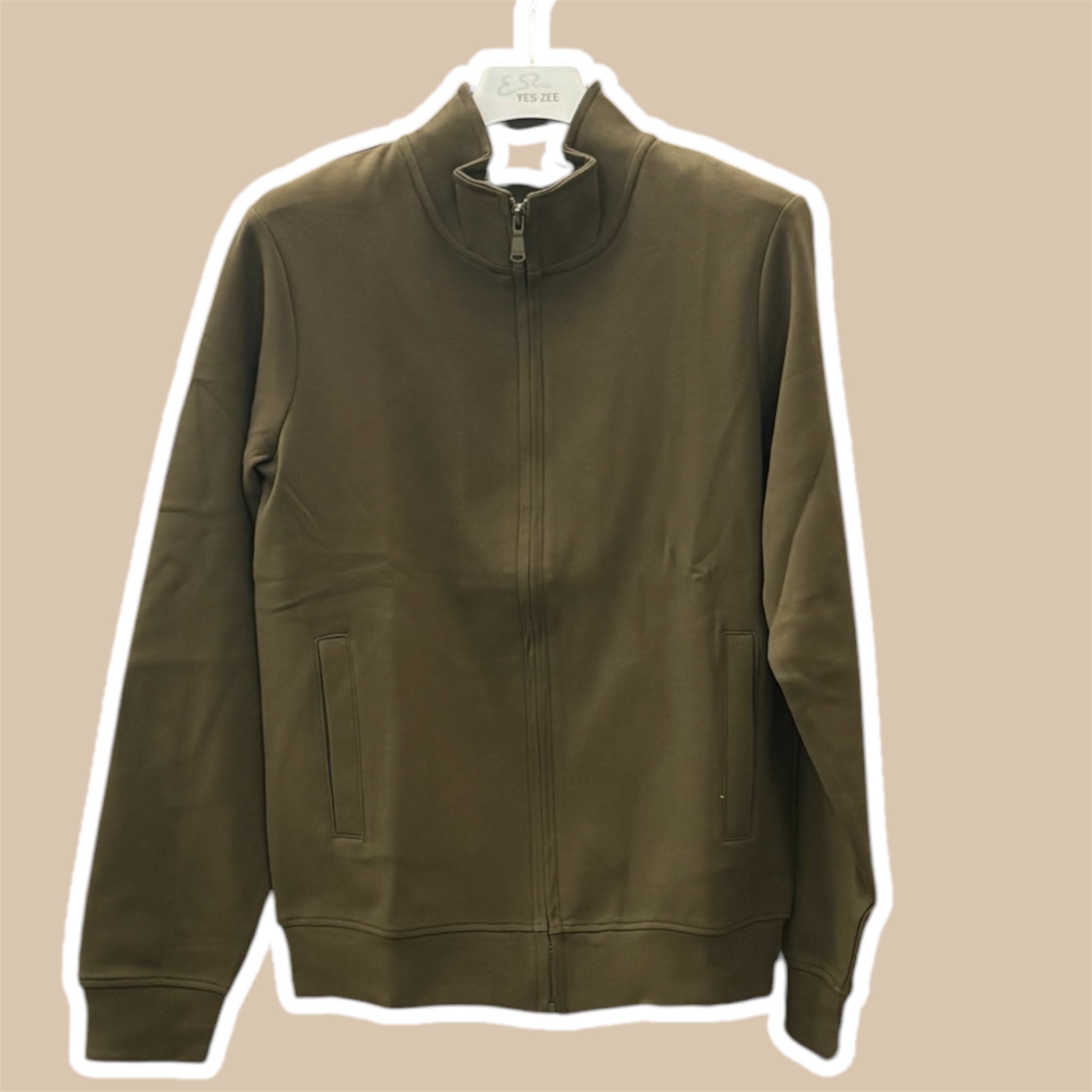 Felpa uomo basic yes zee