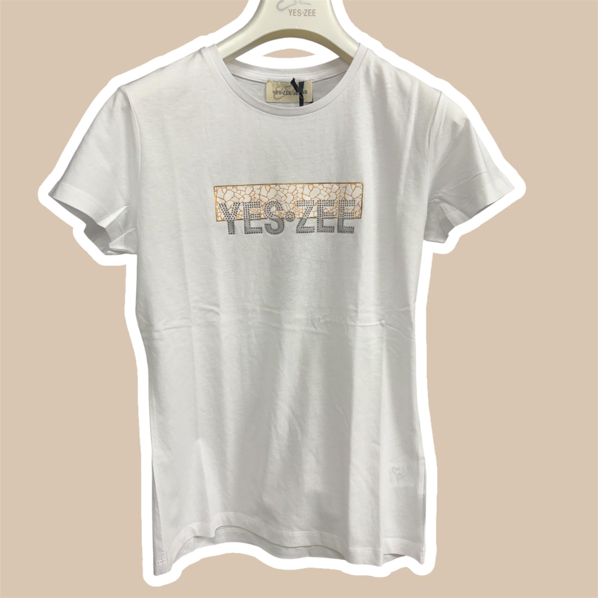 T-shirt donna manica corta YES ZEE