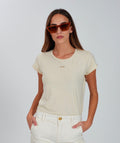 T-shirt donna basic elasticizzata YES ZEE