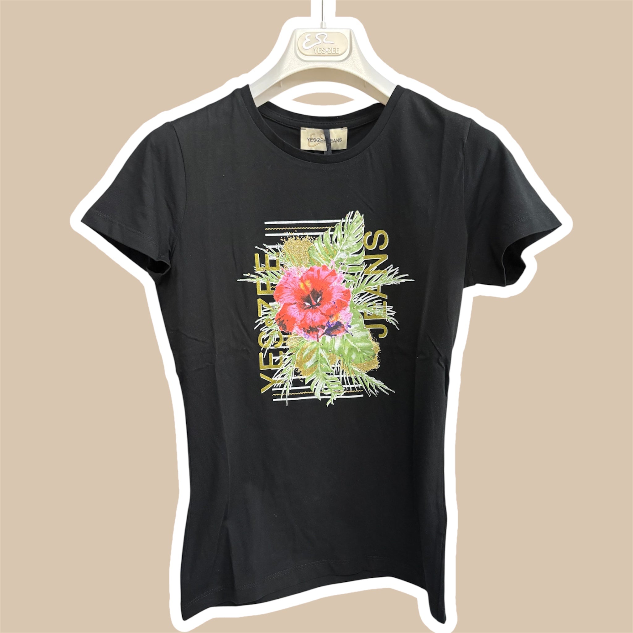 T-shirt donna m/c YES ZEE