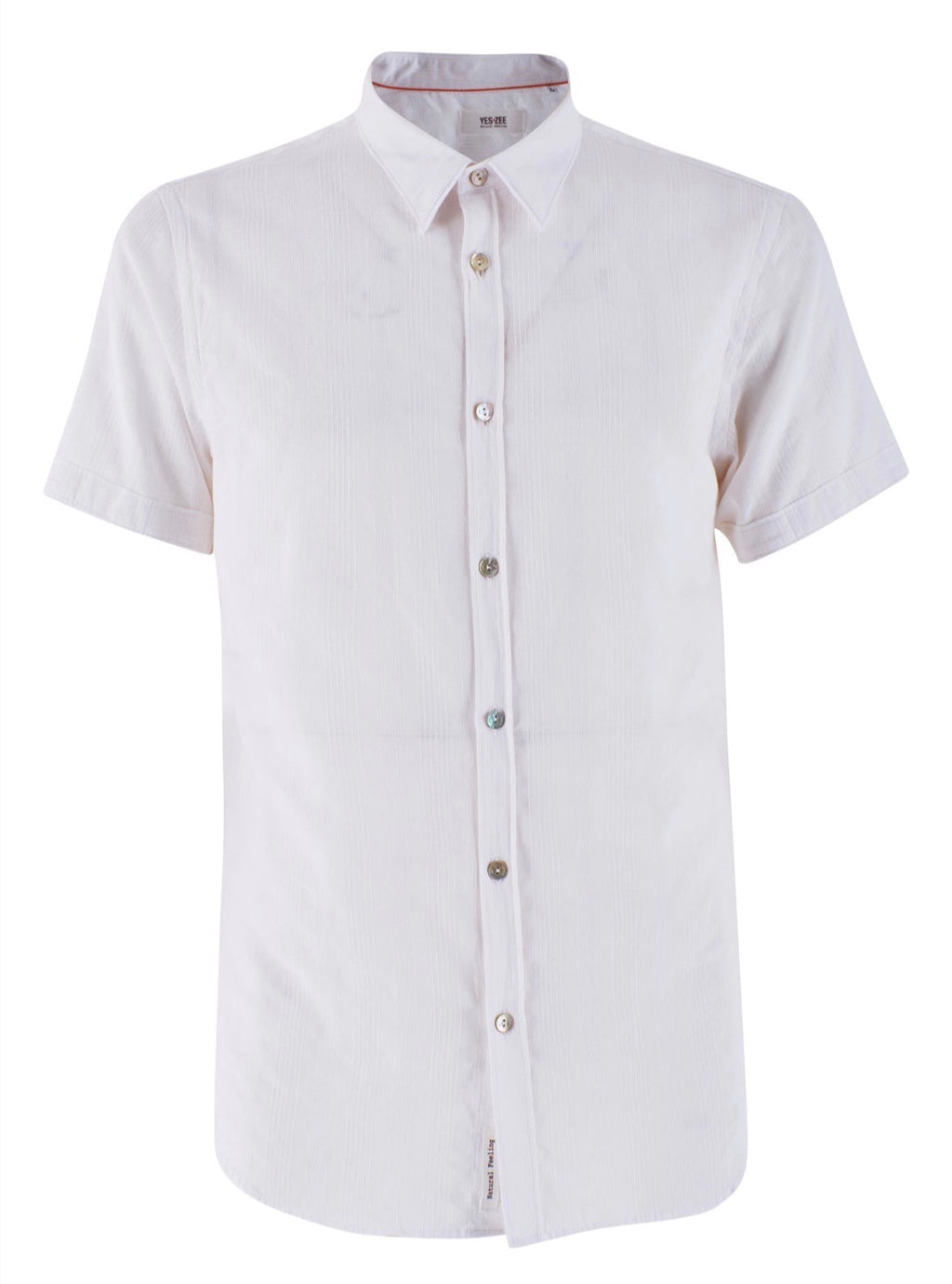 Camicia uomo M/C riga verticale YES ZEE