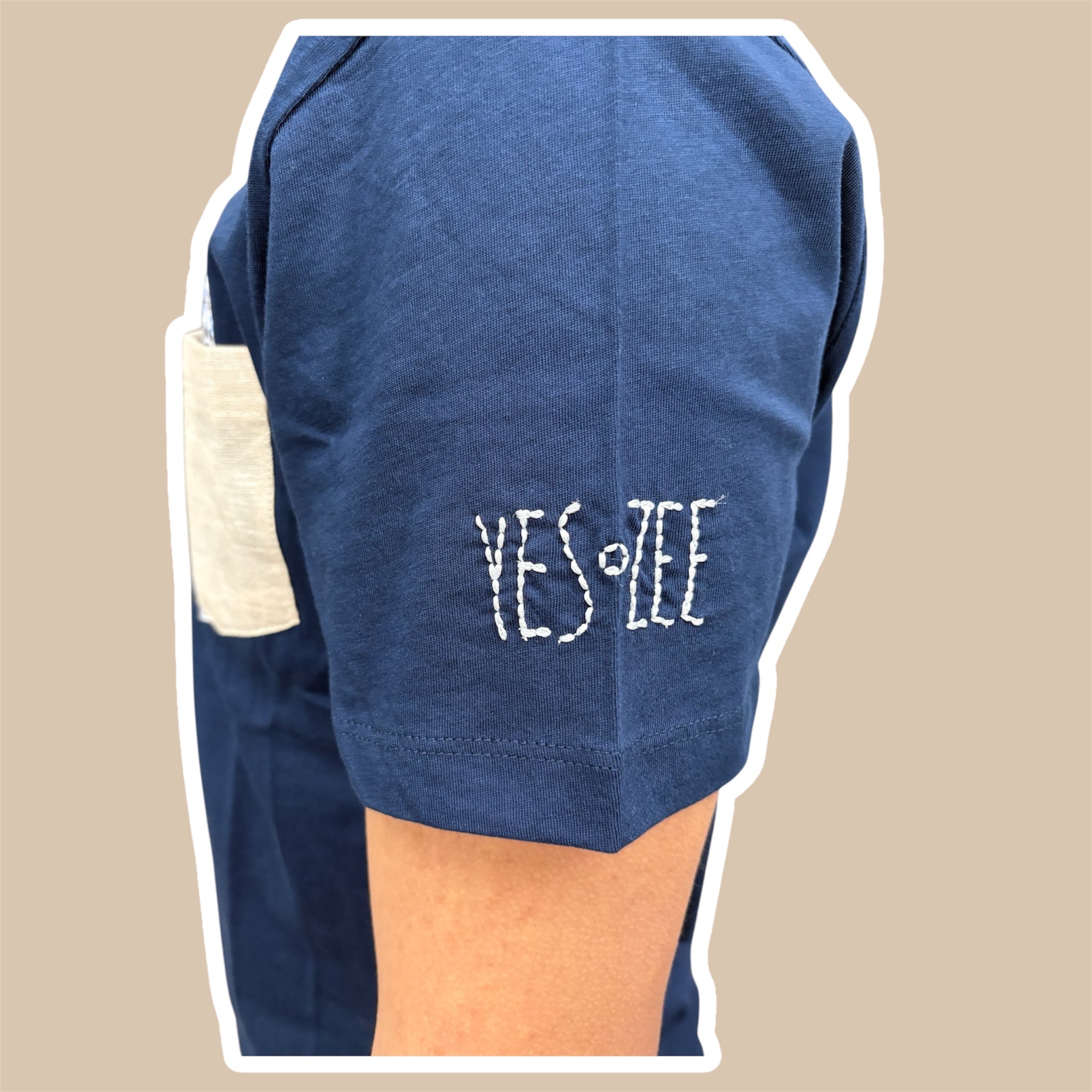 T-shirt uomo m/c taschino YES ZEE