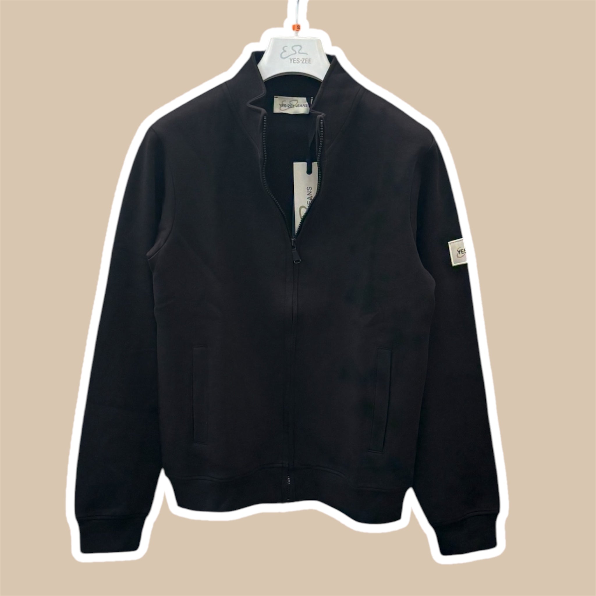 Felpa uomo basic yes zee