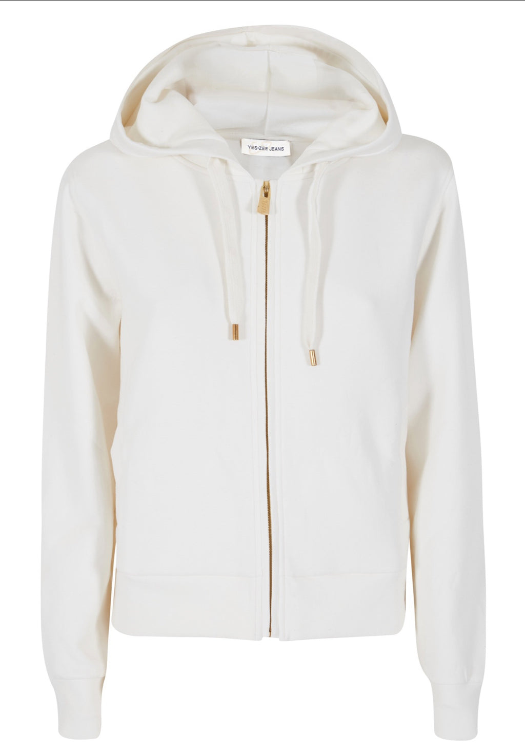 Felpa donna zip intera e cappuccio YES ZEE