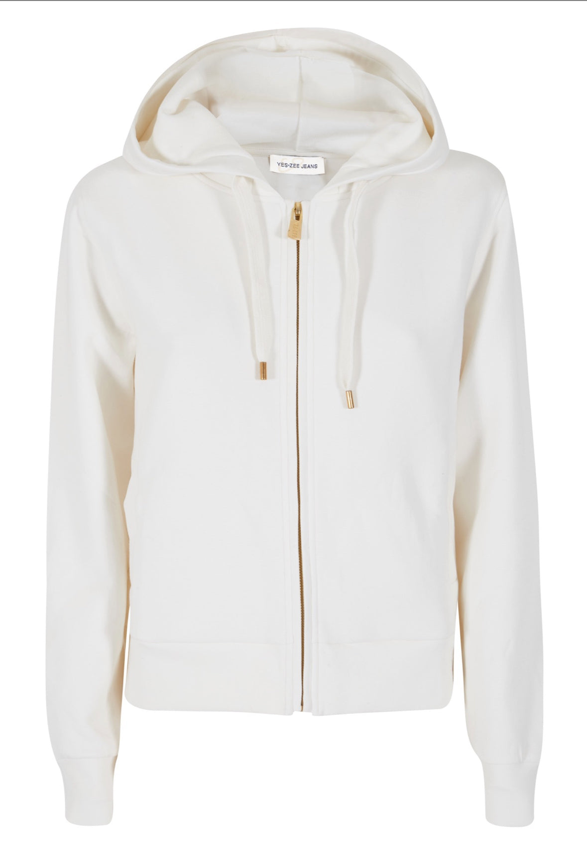 Felpa donna zip intera e cappuccio YES ZEE