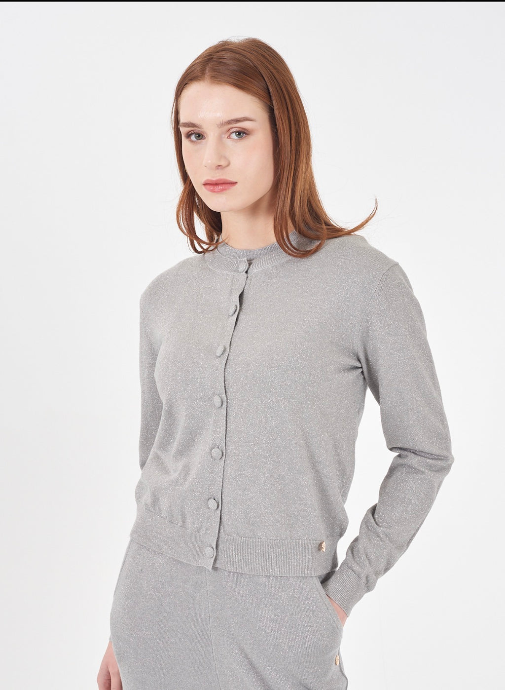 Cardigan donna lurex YES ZEE