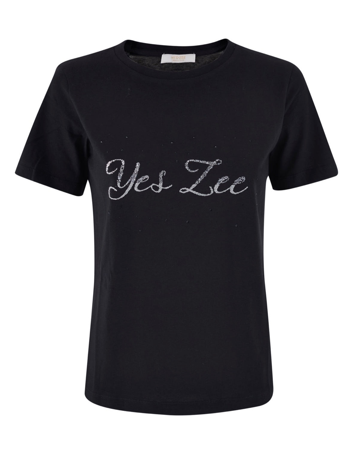 T-shirt donna scatoletta logo YES ZEE