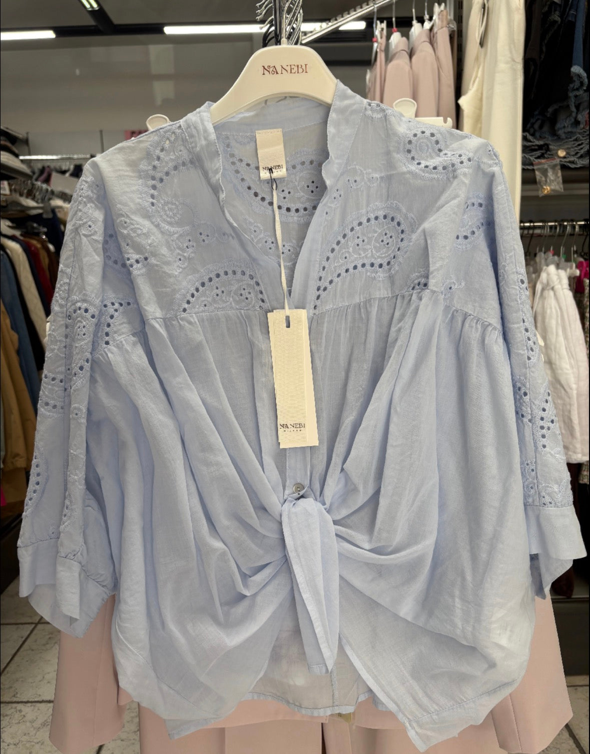 Camicia donna San gallo NANEBI