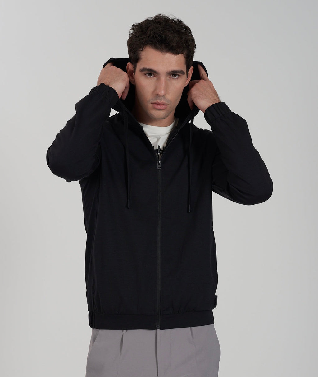Felpa uomo zip intera YES ZEE