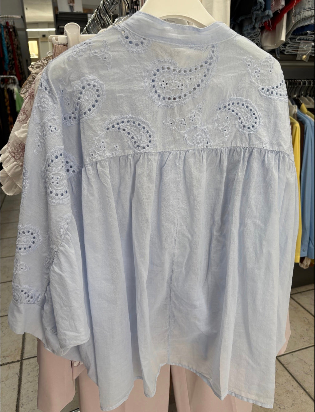 Camicia donna San gallo NANEBI
