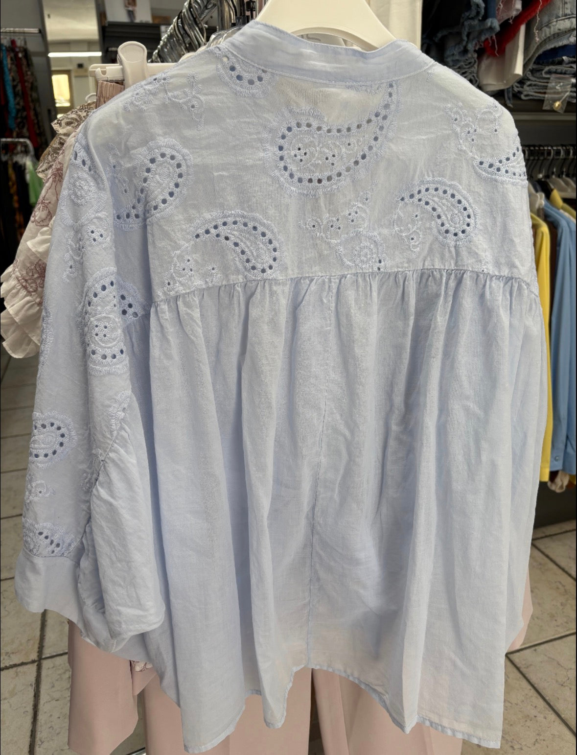 Camicia donna San gallo NANEBI