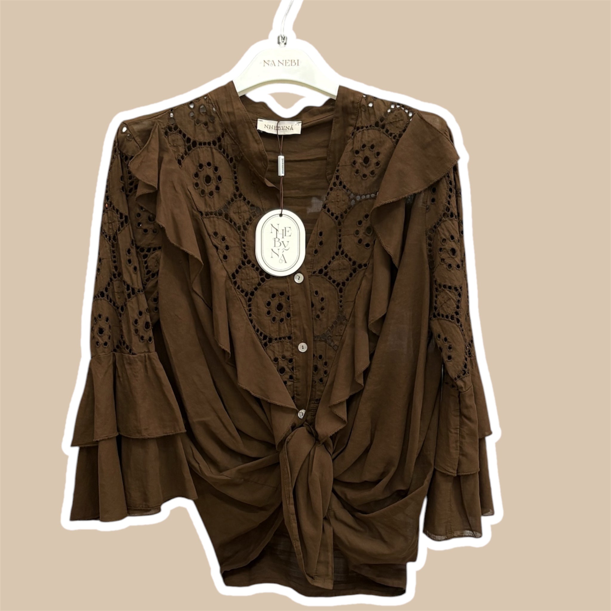 Camicia donna Rouches NANEBI