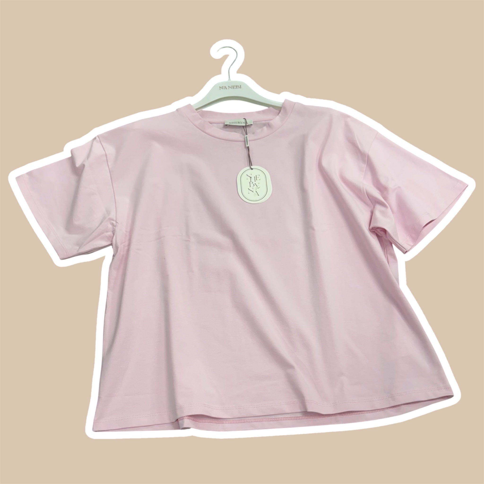 T-shirt donna over NHEBYNÀ