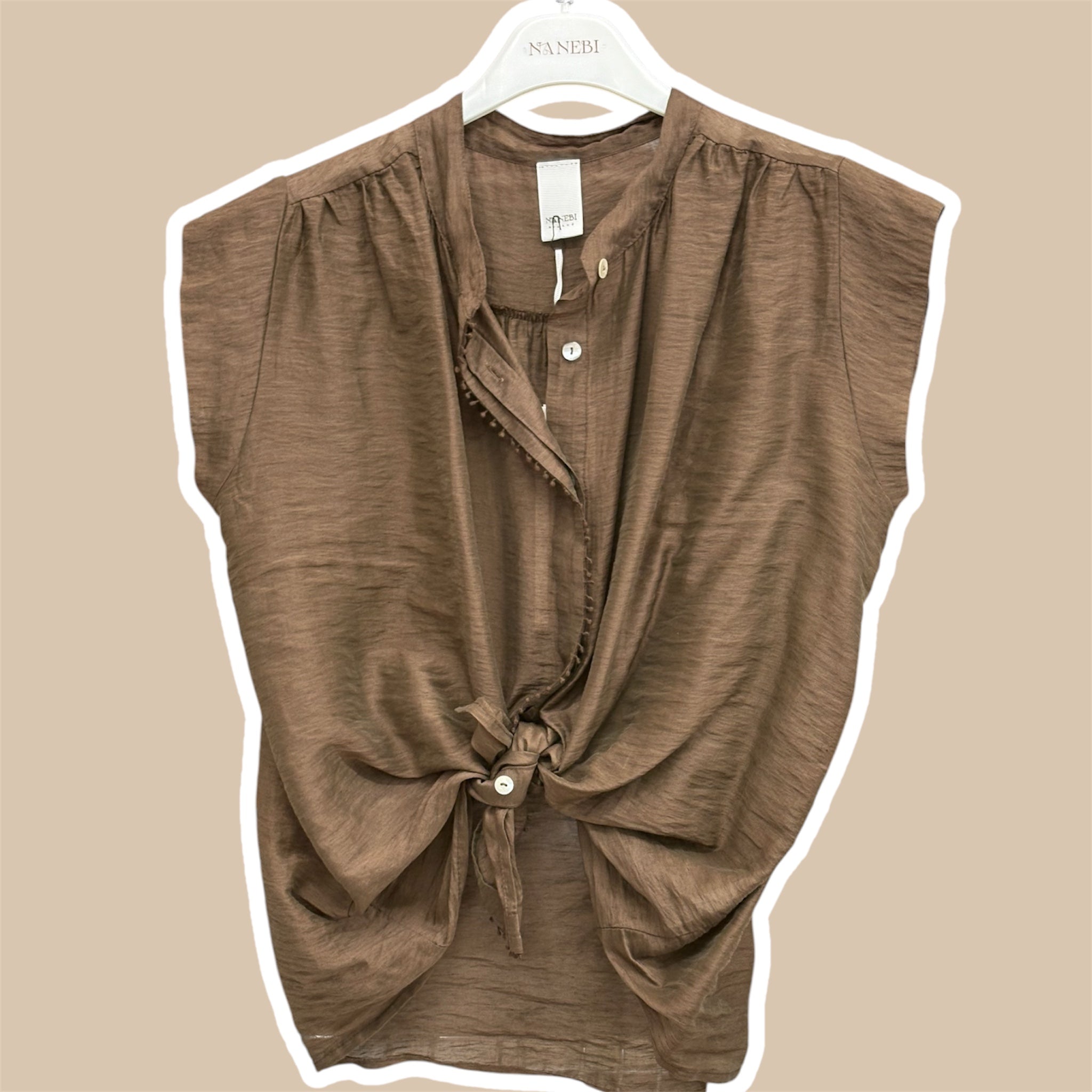Camicietta donna aletta lyocell NANEBI