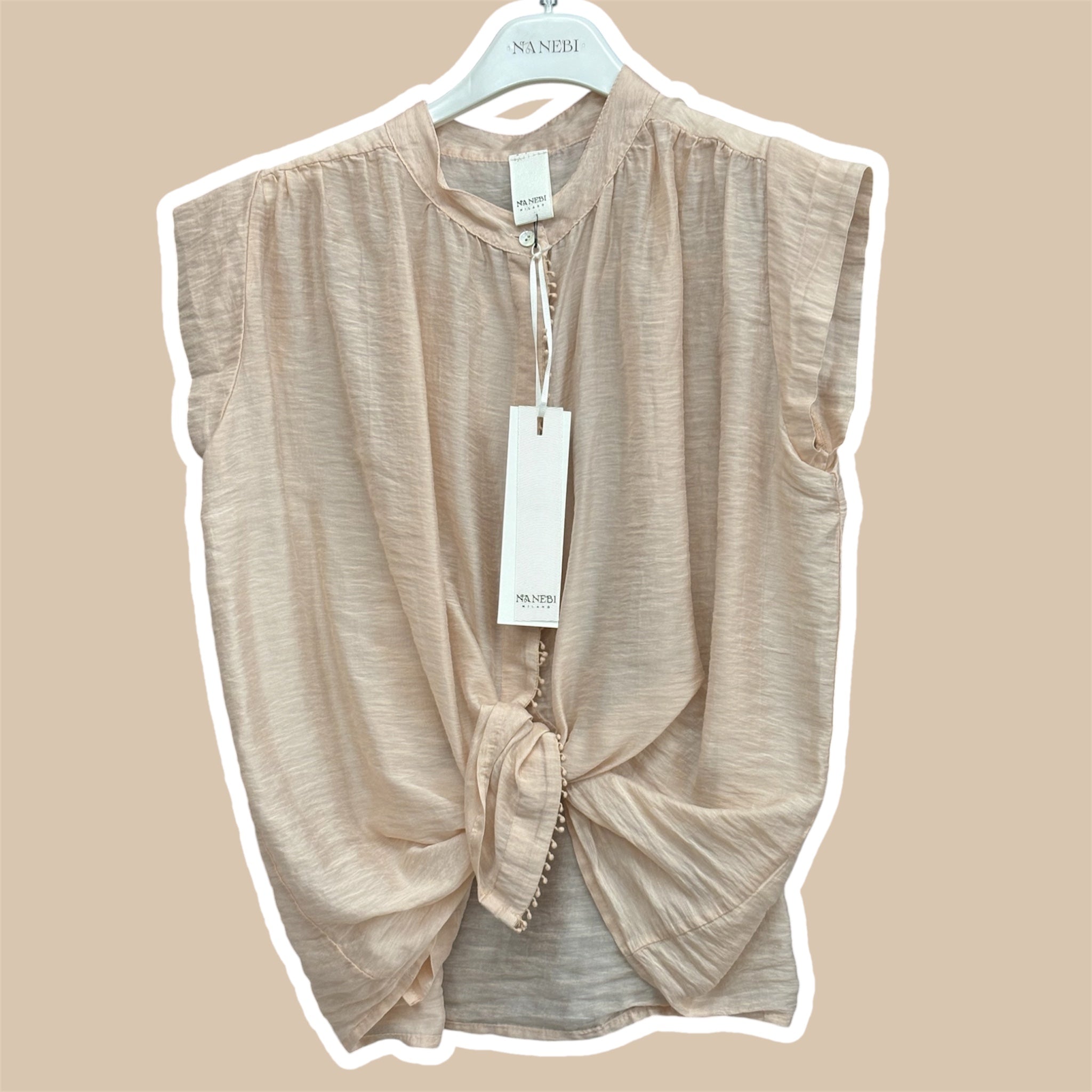 Camicietta donna aletta lyocell NANEBI