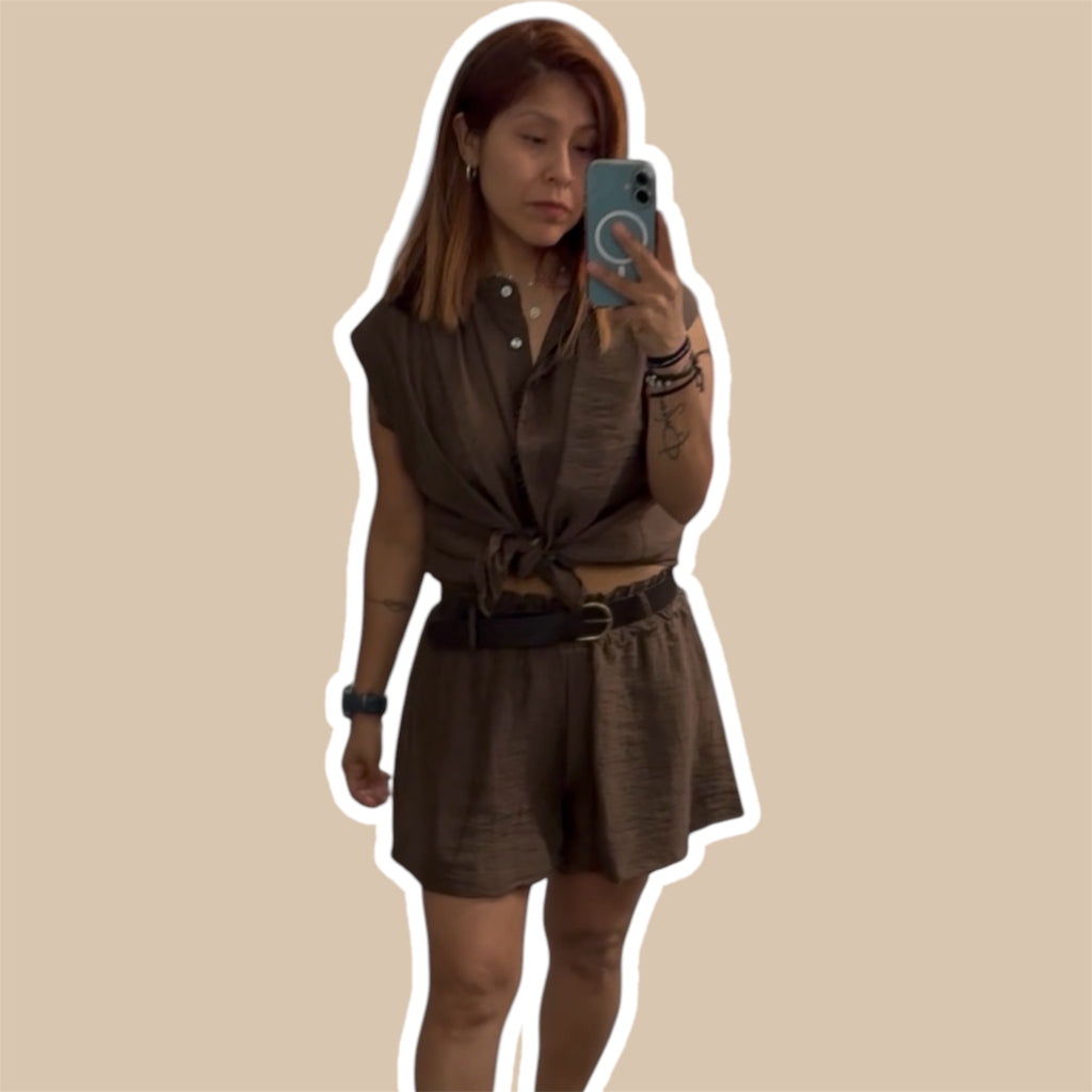 Camicietta donna aletta lyocell NANEBI
