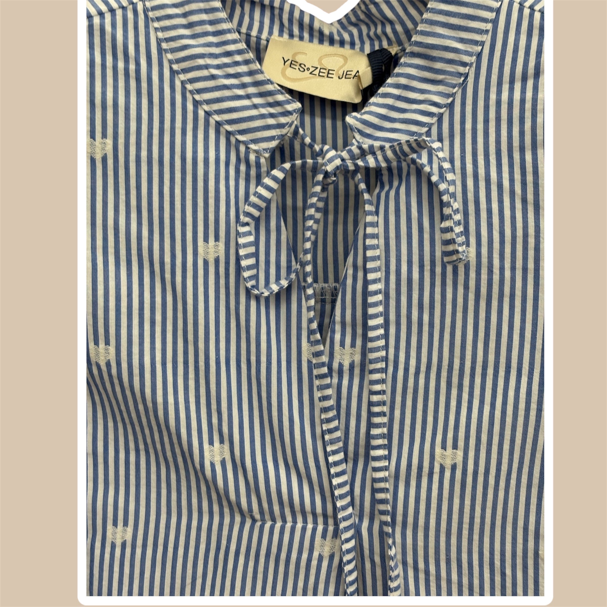 Camicia donna smanicata lyocell YES ZEE