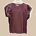 T-shirt donna aletta pizzo San gallo NHEBYNÁ