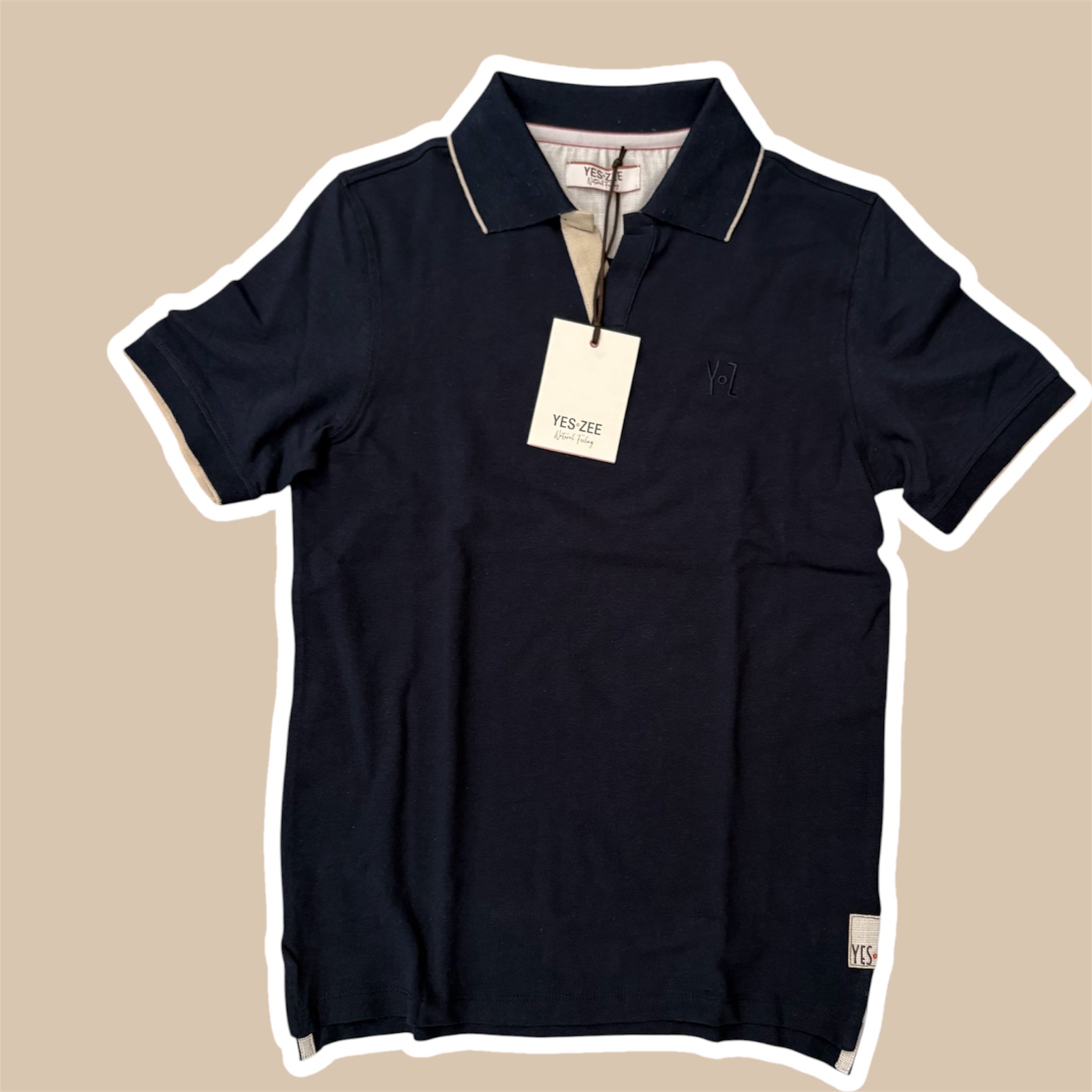 Polo uomo misto Lino YES ZEE