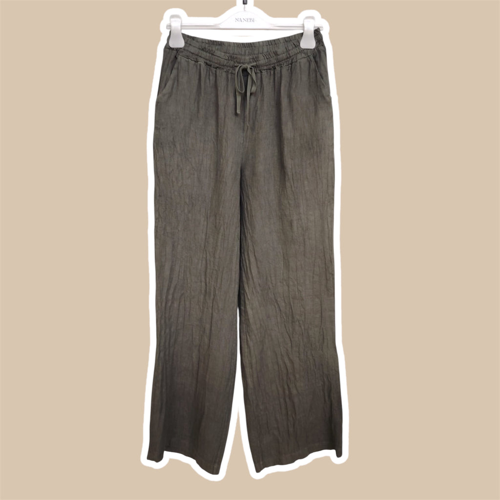 Pantalone donna 100% Lino NHEBYNÁ
