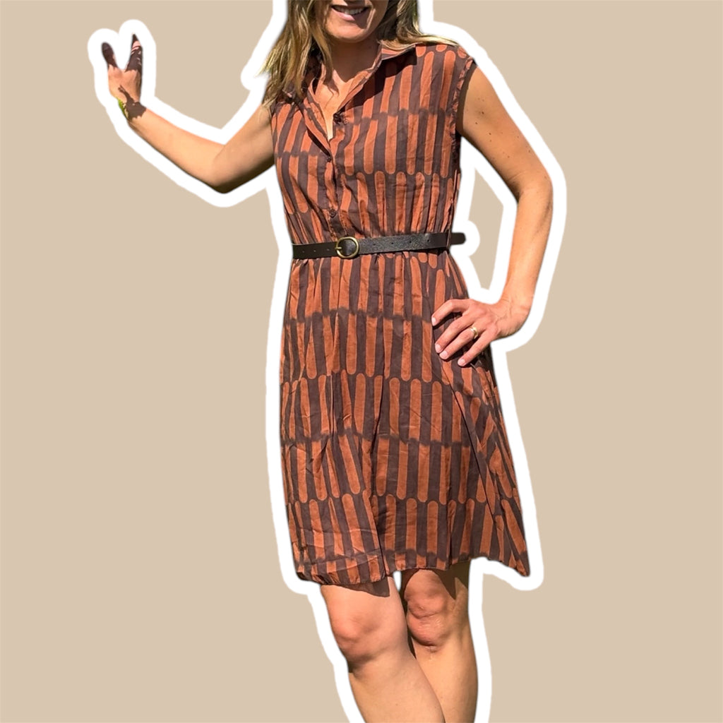 Abito donna cintura in vita corto