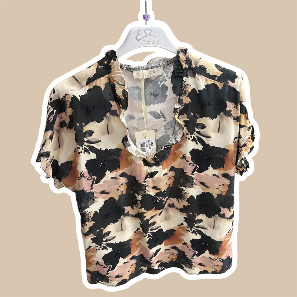 Camicia donna scollo V YES ZEE