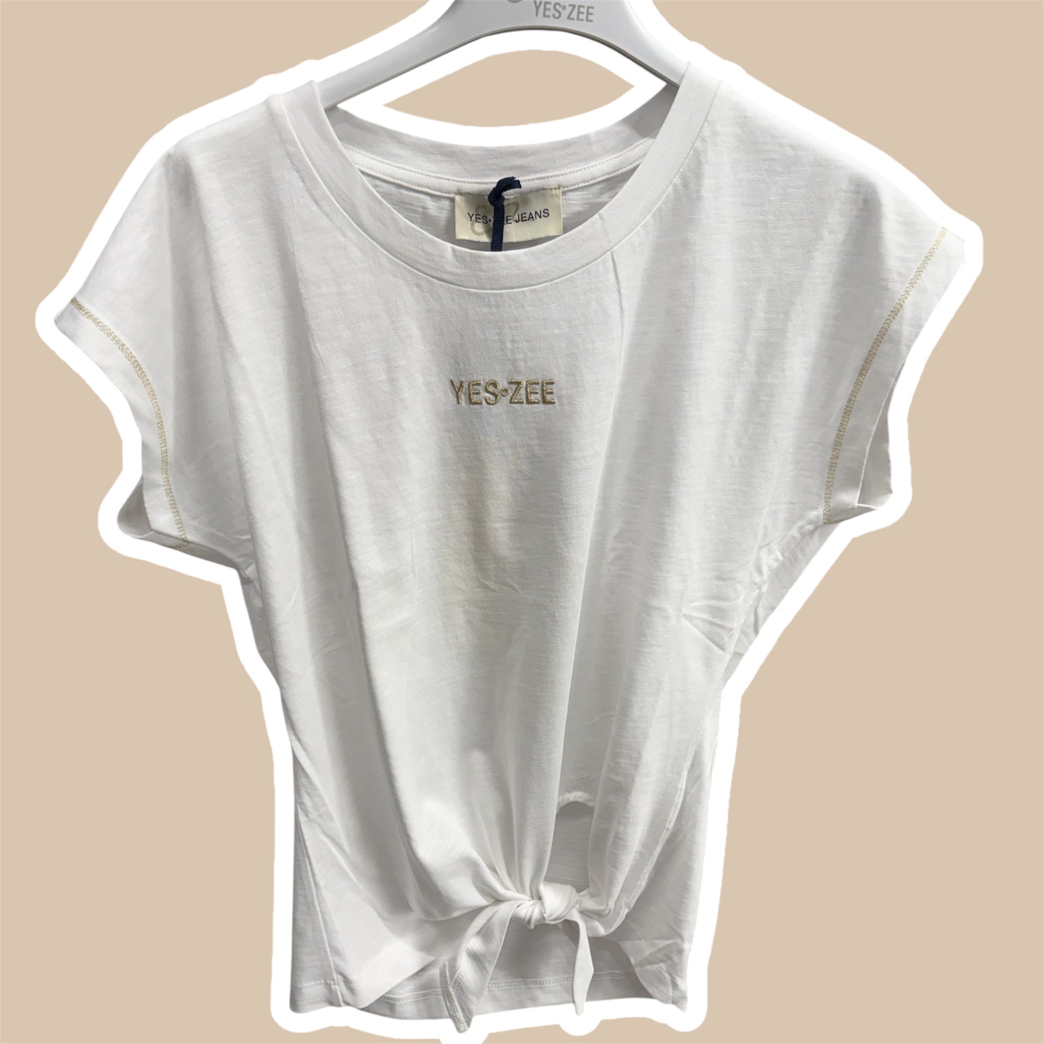T-Shirt donna nodo YES ZEE
