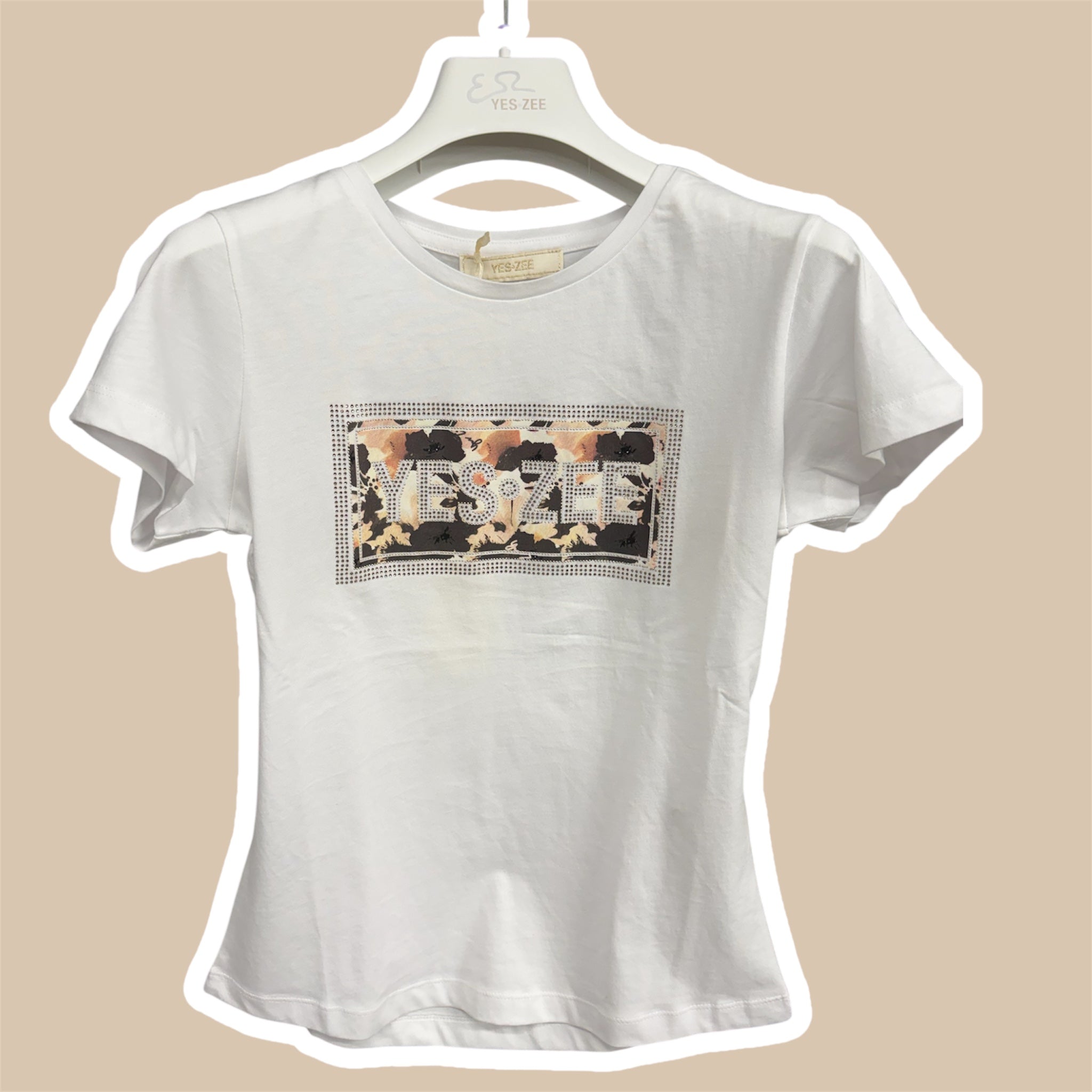 T-shirt donna m/c YES ZEE