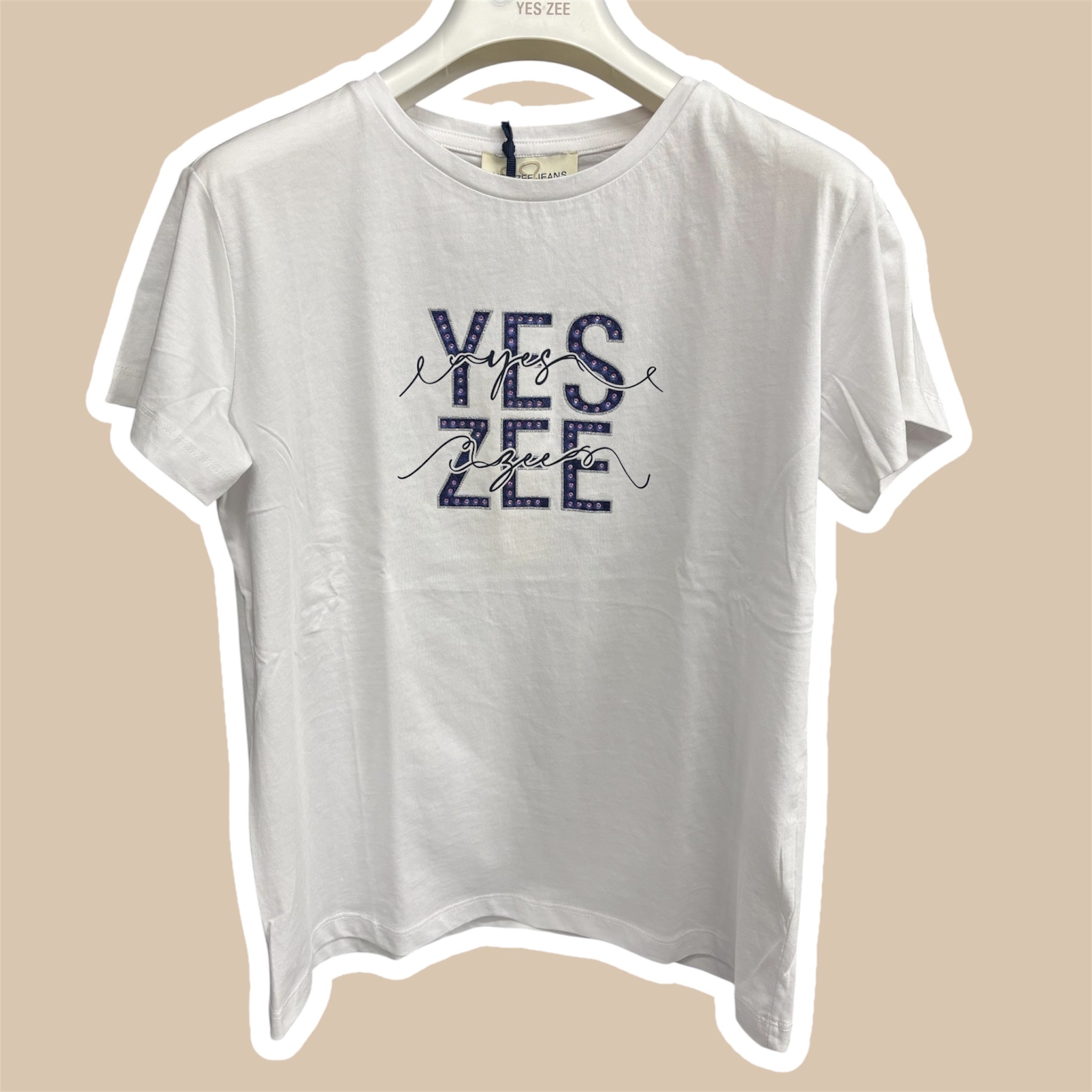 T-shirt donna m/c YES ZEE