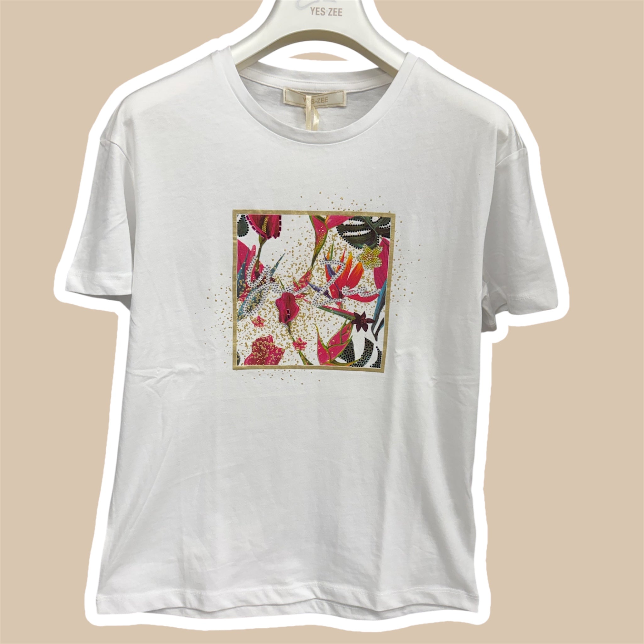 T-shirt donna m/c YES ZEE