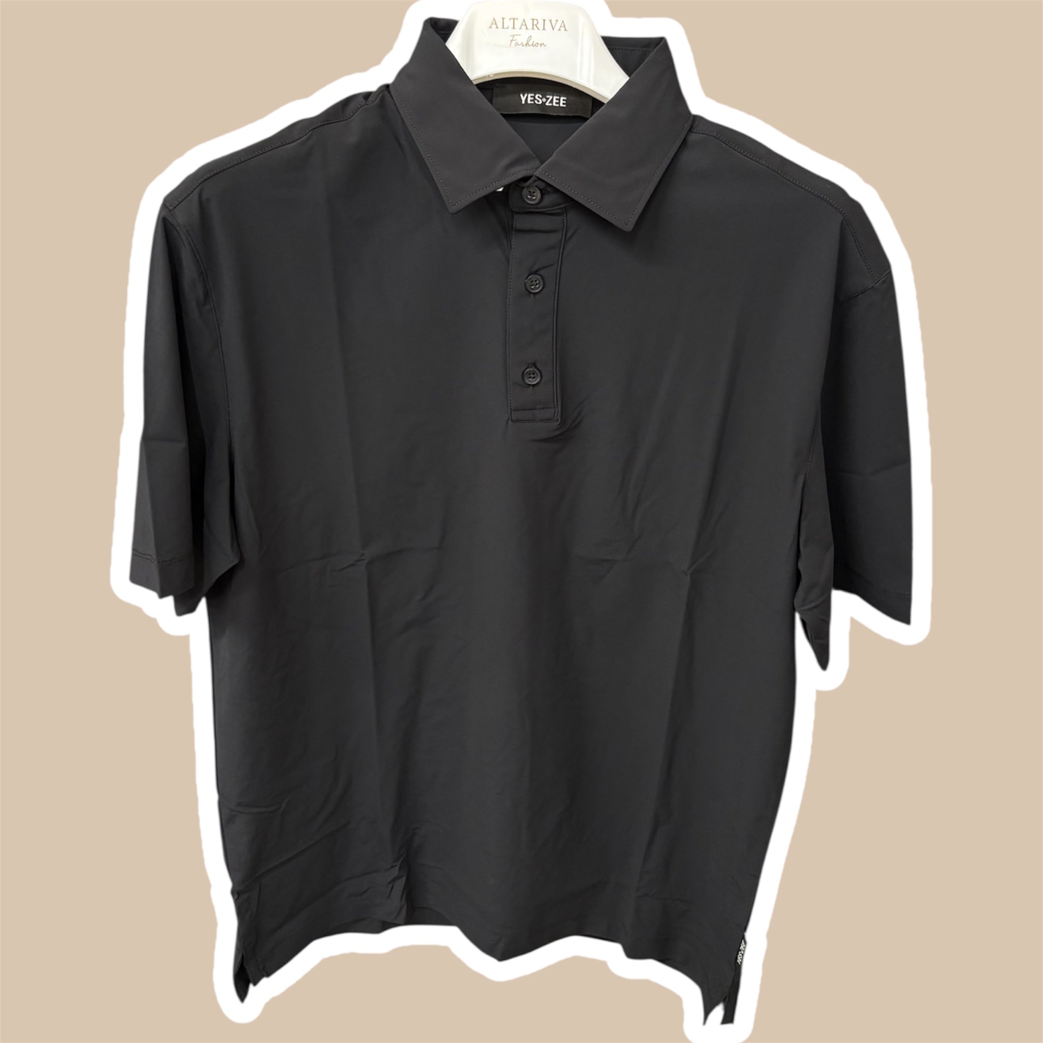 T-shirt polo uomo bi-stretch YES ZEE