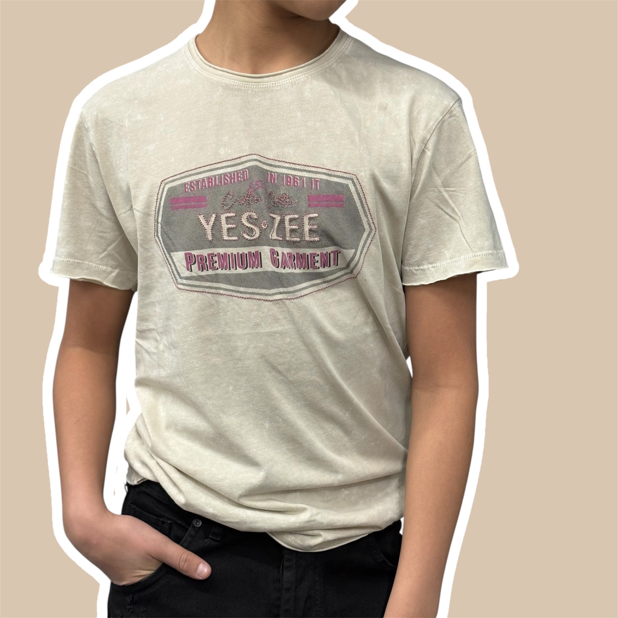 T-shirt uomo girocollo YES ZEE