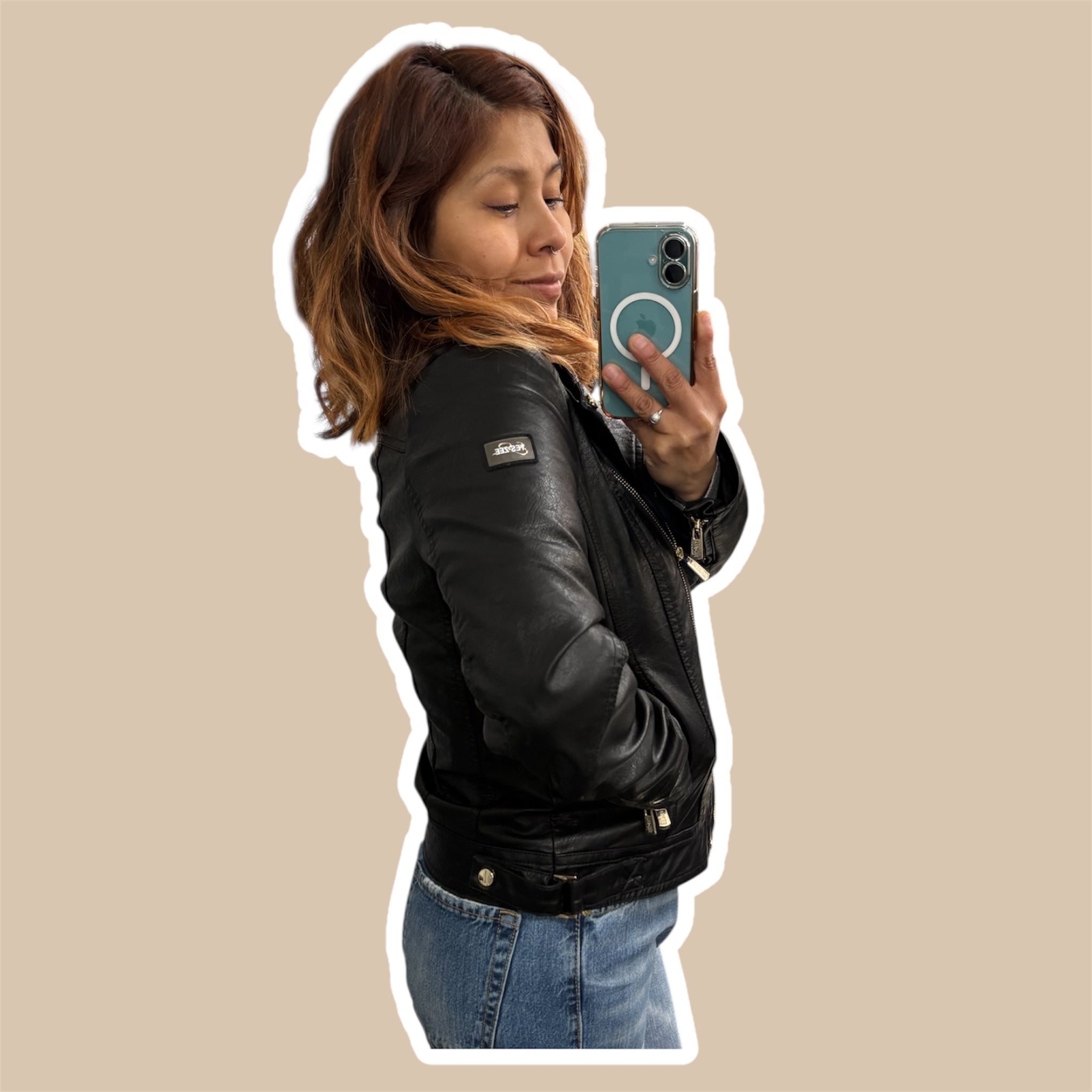 Giubbino donna eco pelle YES ZEE