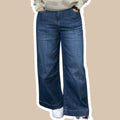 Jeans donna wide leg YES ZEE