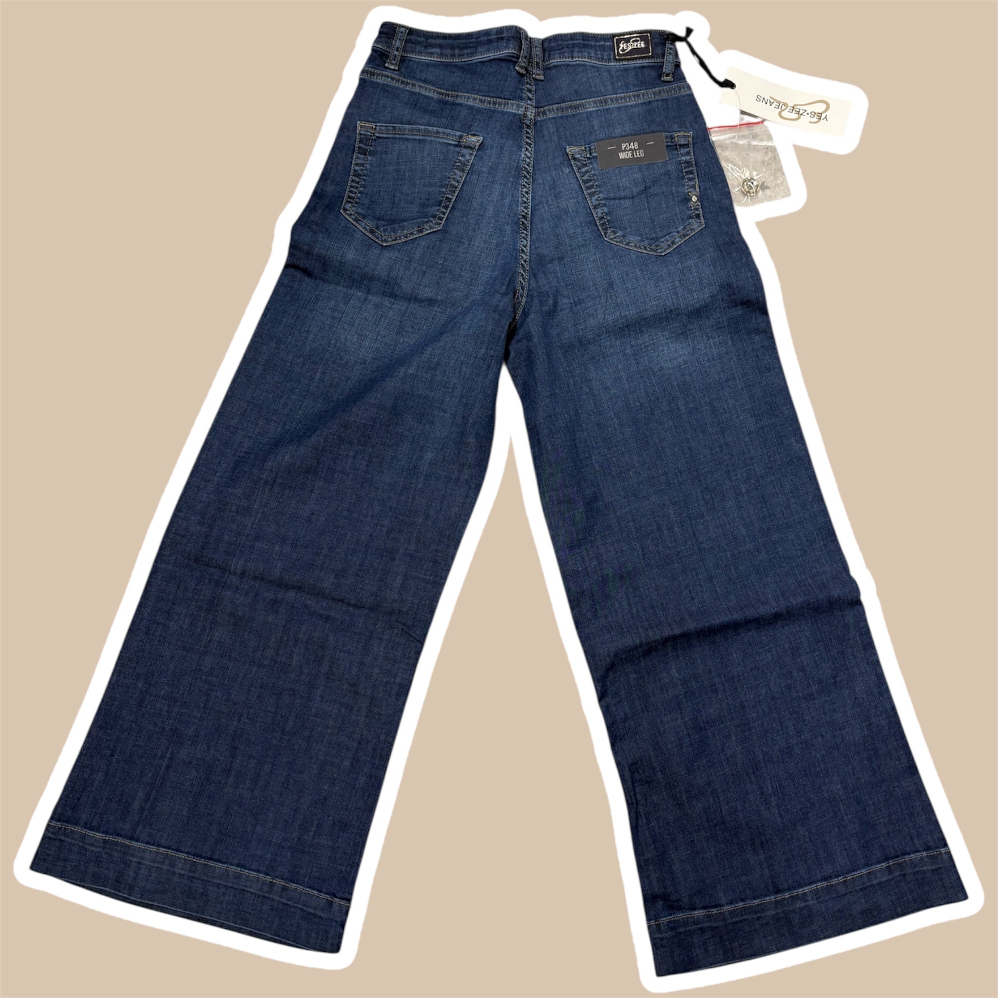 Jeans donna wide leg YES ZEE